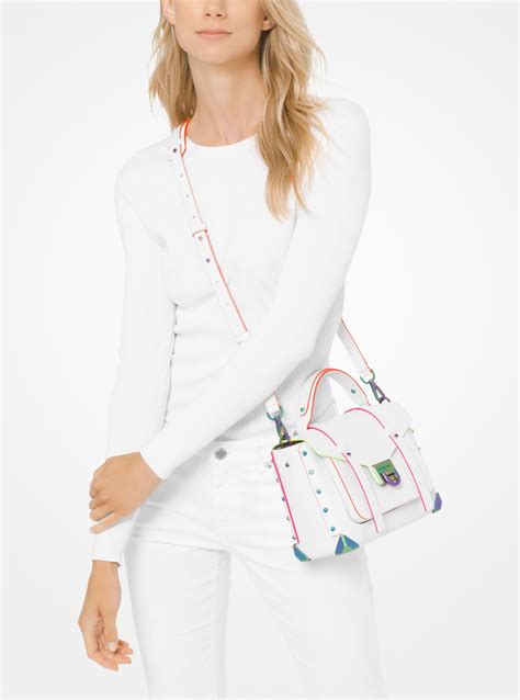 michael kors manhattan white neon|Manhattan Medium Contrast.